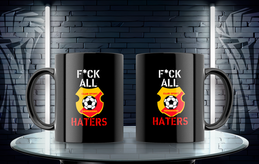 Taza FUCK ALL HATERS Club Sport Herediano
