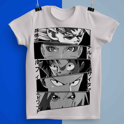 18 Camisas Anime Variado