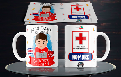 10 Costa Rican Profession Mugs (Men and Women)