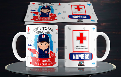 10 Costa Rican Profession Mugs (Men and Women)