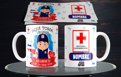 10 Costa Rican Profession Mugs (Men and Women)