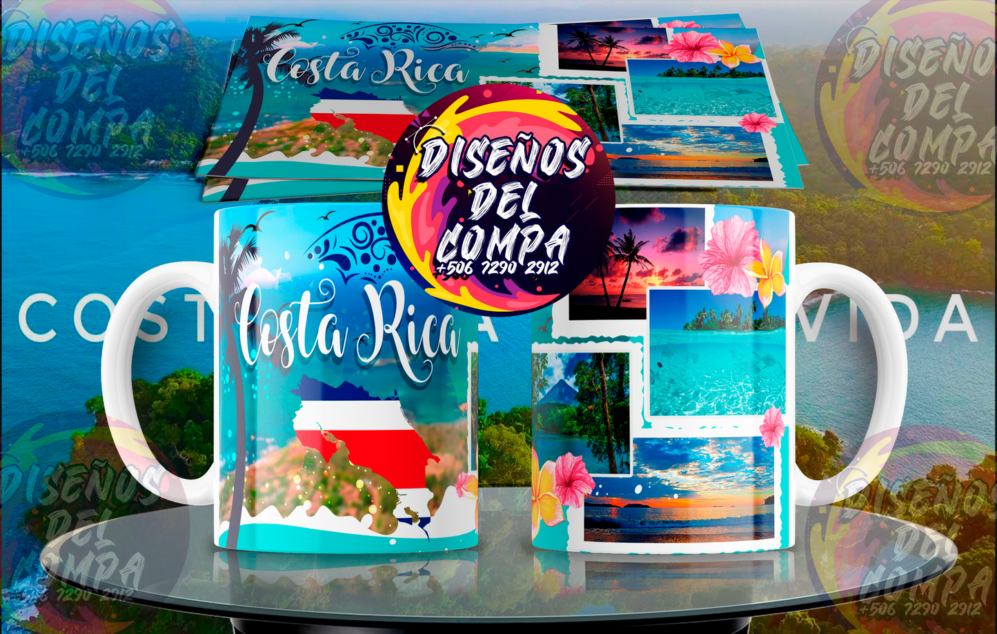 29 Tazas MEGAKIT COSTA RICA