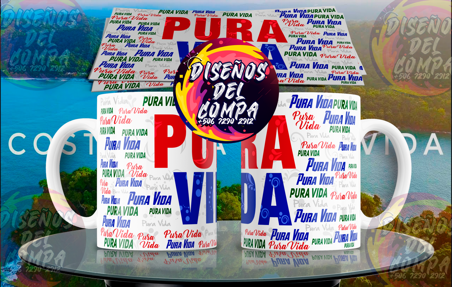 29 Tazas MEGAKIT COSTA RICA