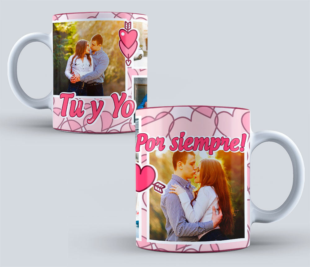 15 Love Collage Mugs with Photos