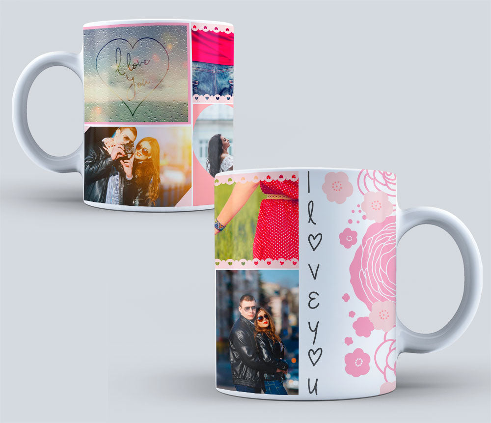 15 Love Collage Mugs with Photos