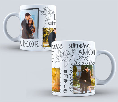 15 Love Collage Mugs with Photos