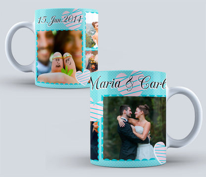 15 Love Collage Mugs with Photos