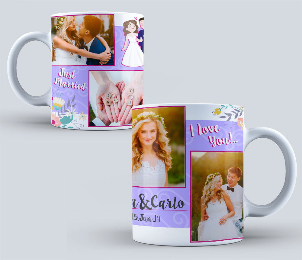 15 Love Collage Mugs with Photos