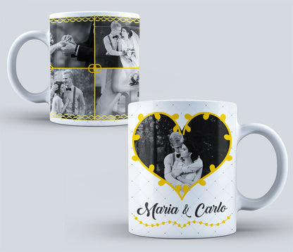 15 Love Collage Mugs with Photos