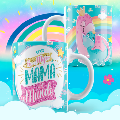 10 Tazas Mom is Love