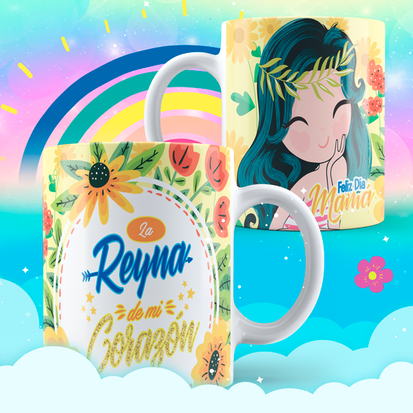 10 Tazas Mom is Love