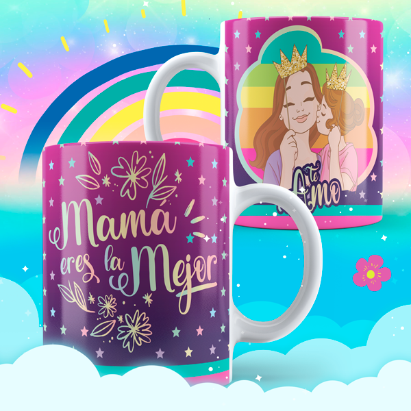10 Tazas Mom is Love
