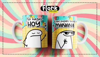 15 Tazas día del trabajador flork