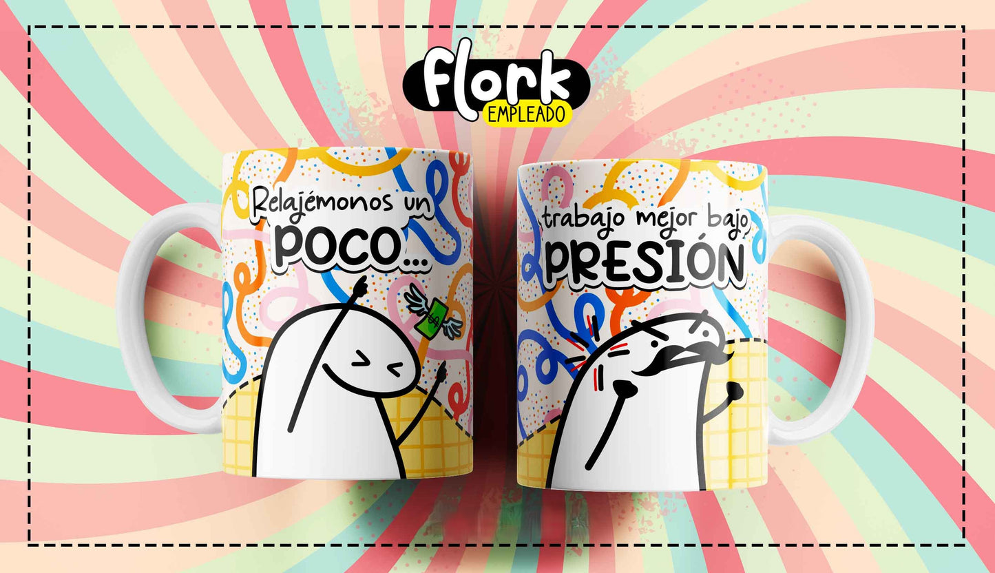 15 Tazas día del trabajador flork