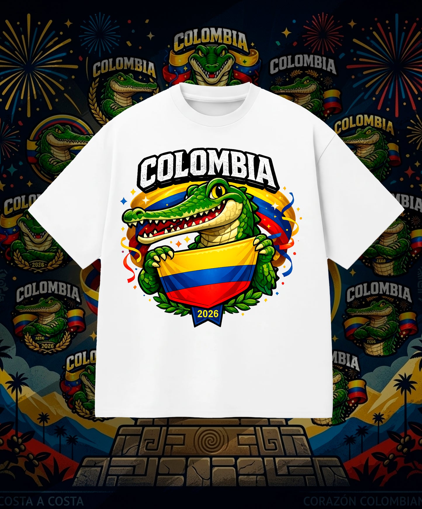 12 Camisas Colombia - Mundial 2026