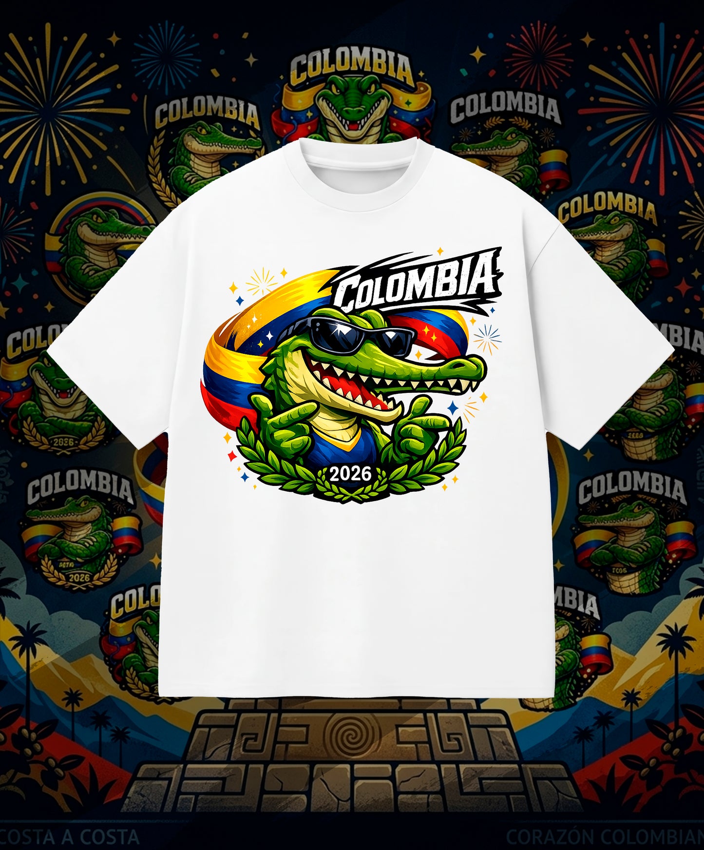 12 Camisas Colombia - Mundial 2026