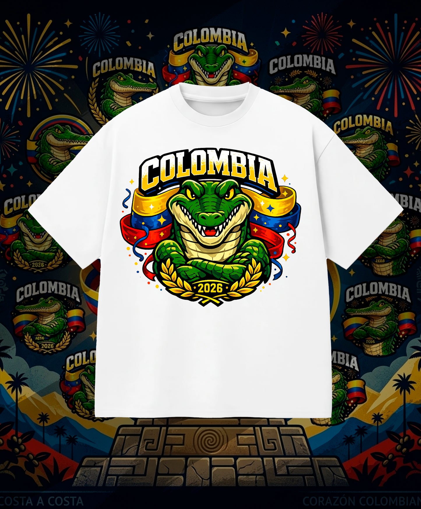 12 Camisas Colombia - Mundial 2026
