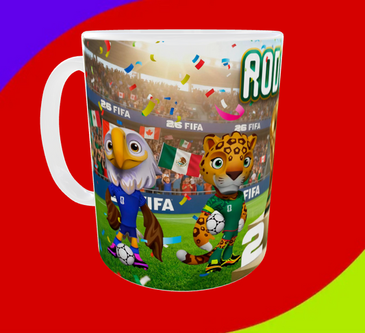 10 Tazas MUNDIAL 2026