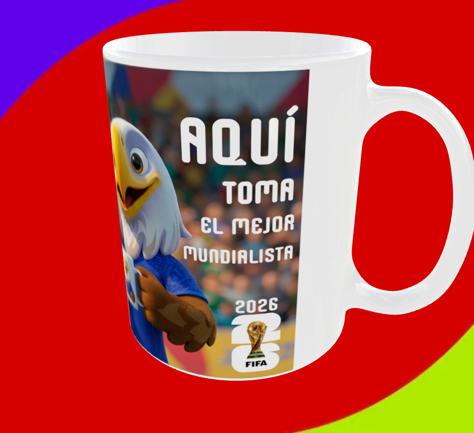 10 Tazas MUNDIAL 2026