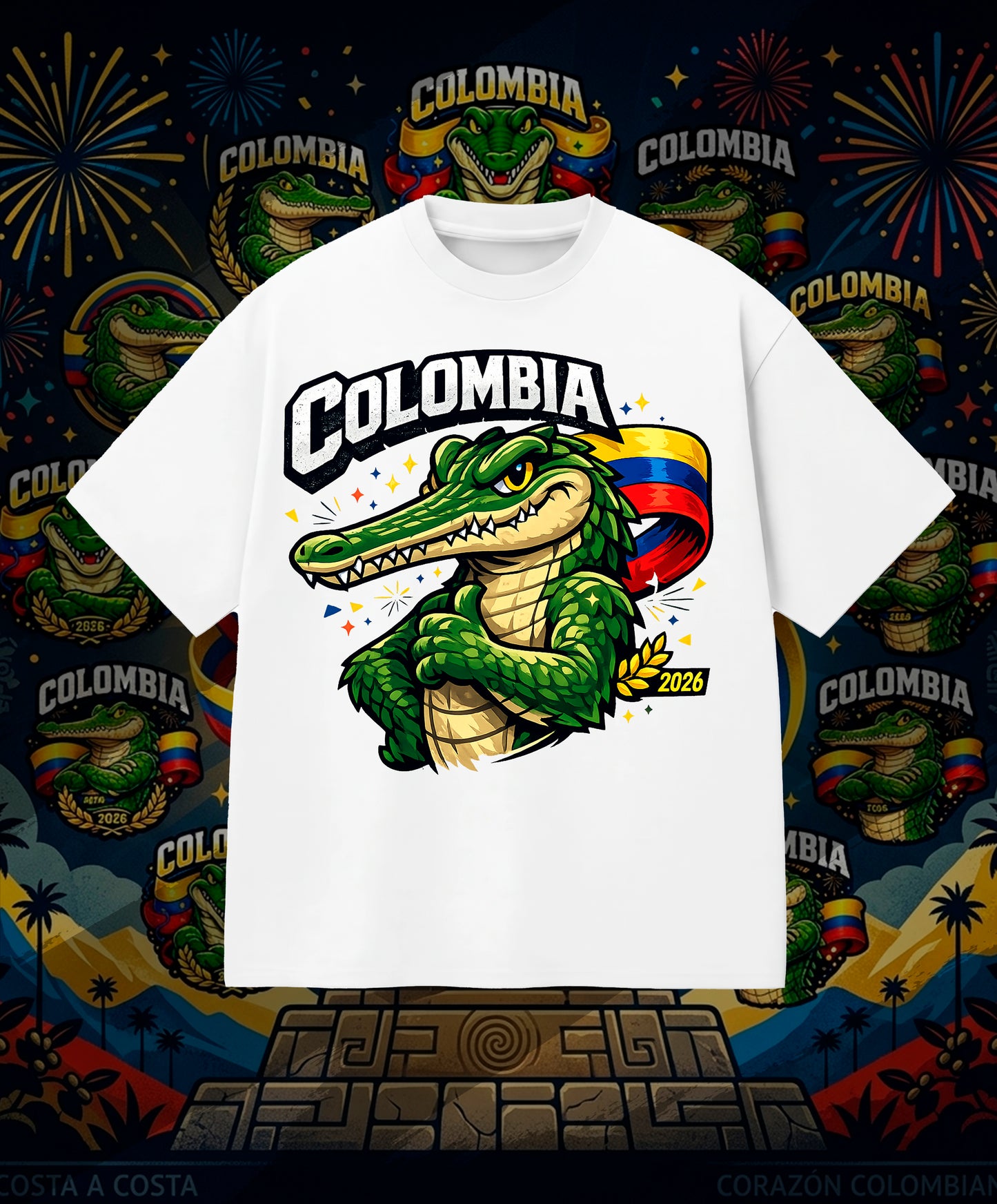 12 Camisas Colombia - Mundial 2026