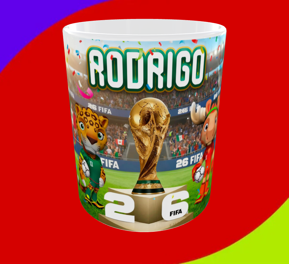 10 Tazas MUNDIAL 2026