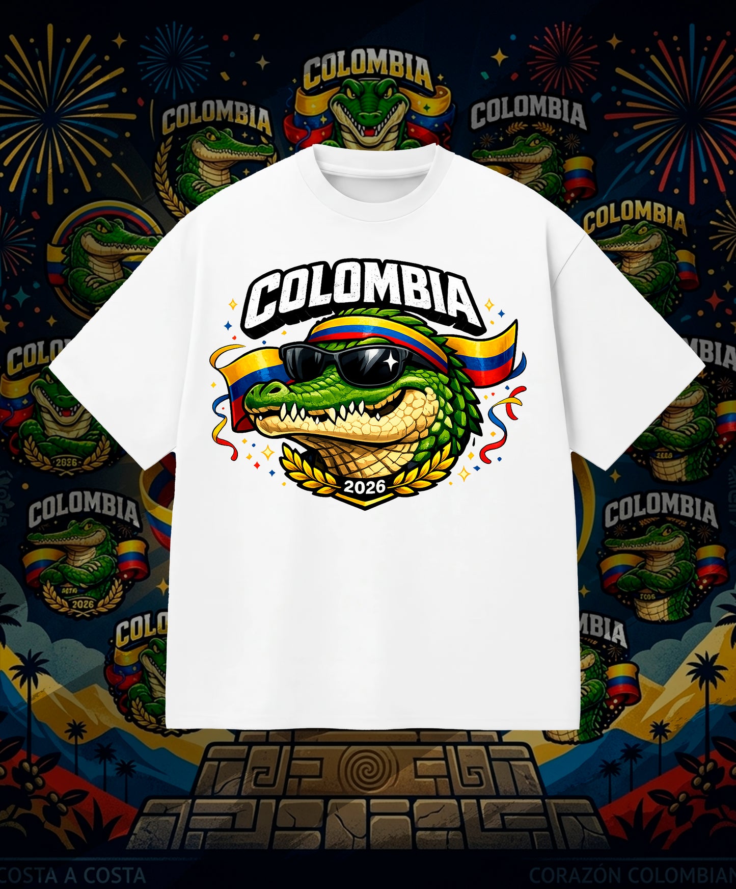 12 Camisas Colombia - Mundial 2026