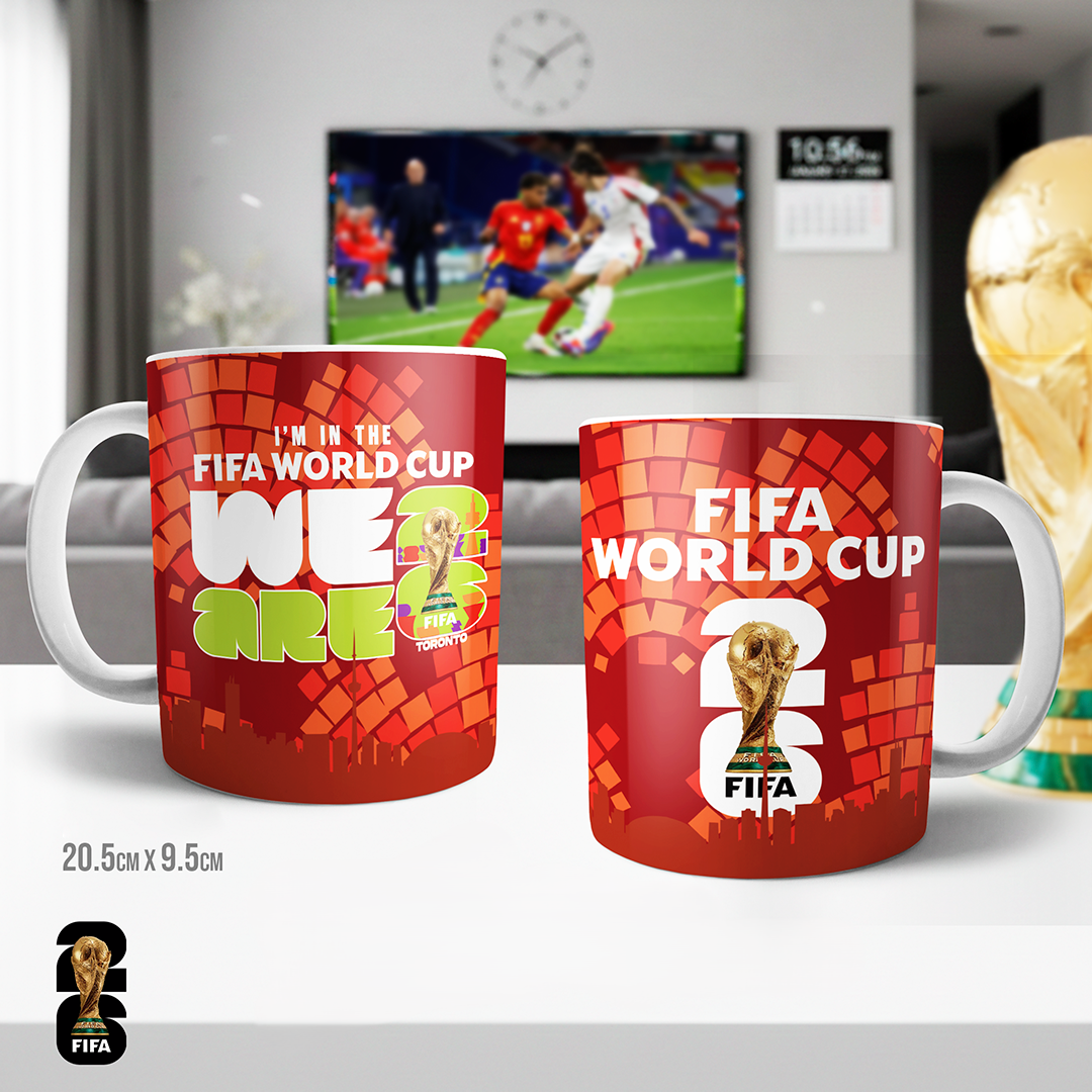 14 Tazas y Termos Mundial FIFA 2026