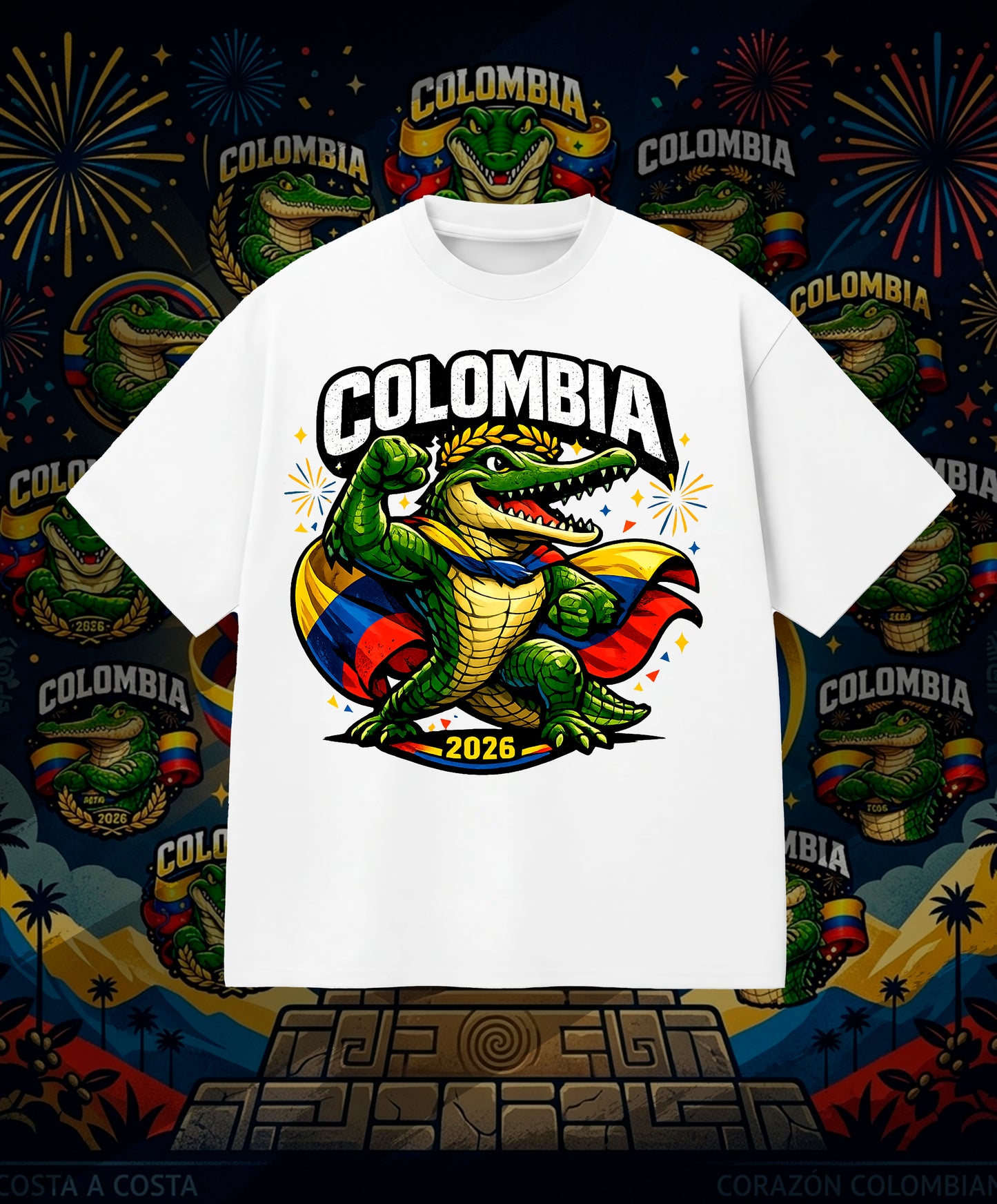12 Camisas Colombia - Mundial 2026
