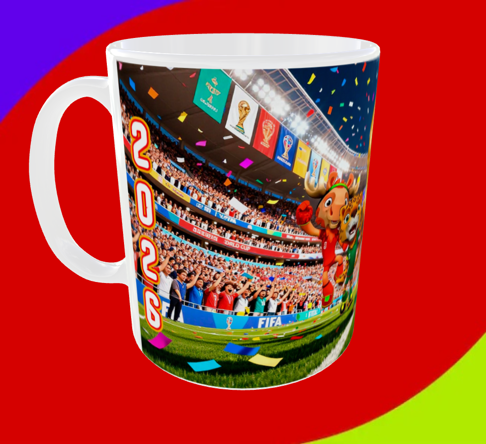 10 Tazas MUNDIAL 2026