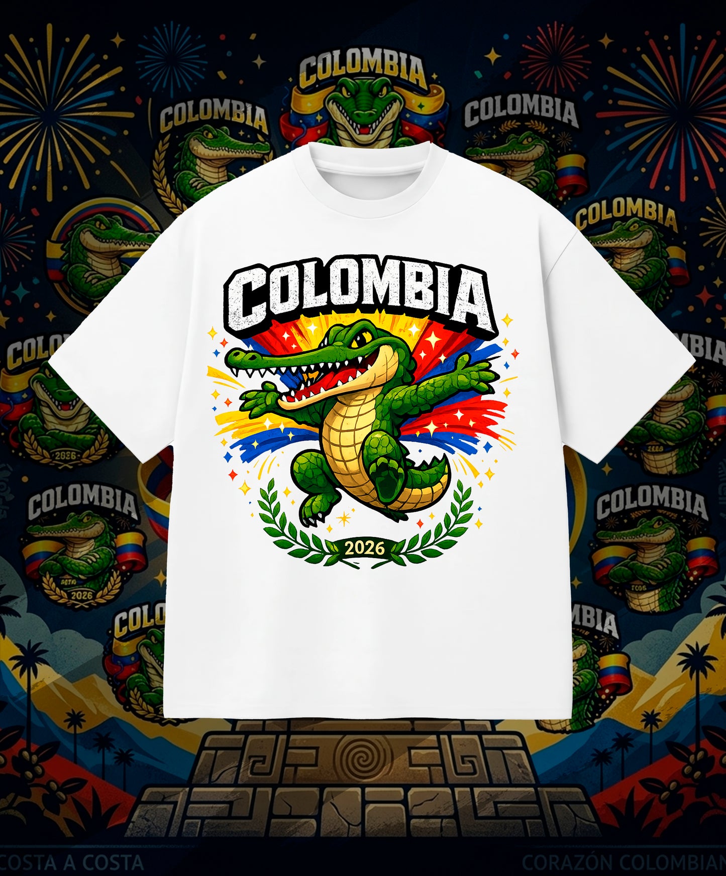 12 Camisas Colombia - Mundial 2026