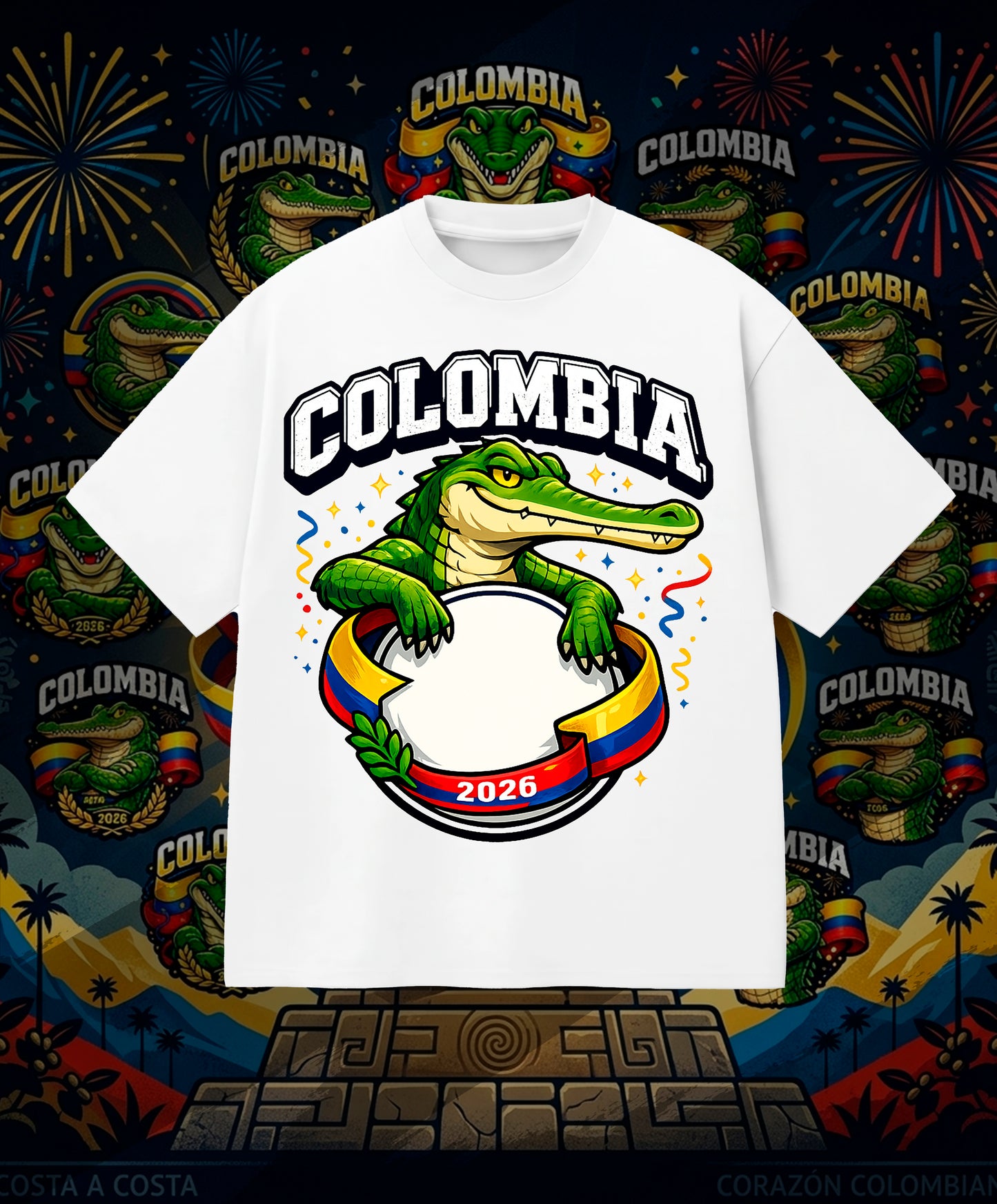 12 Camisas Colombia - Mundial 2026