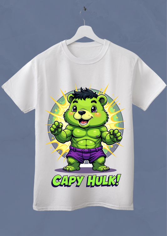 24 Camisas Capibara Héroes Marvel DC