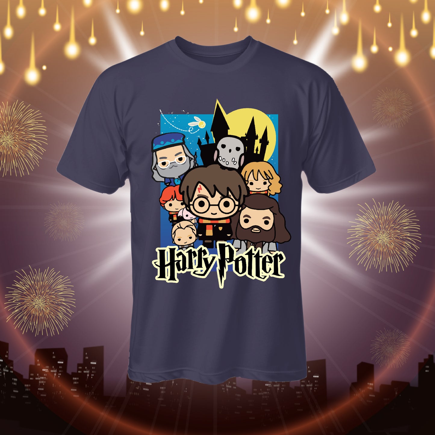 8 Camisas Harry Potter