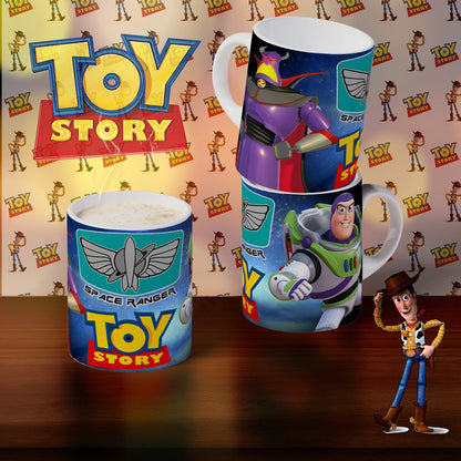 8 Tazas Toy Story con foto