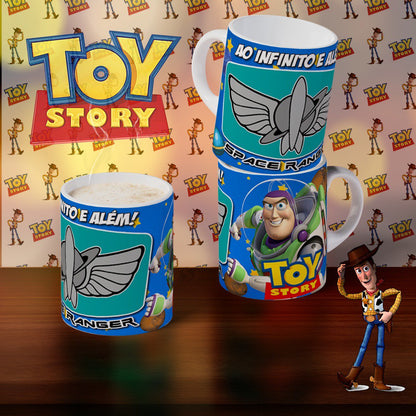 8 Tazas Toy Story con foto