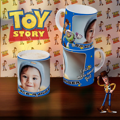 8 Tazas Toy Story con foto