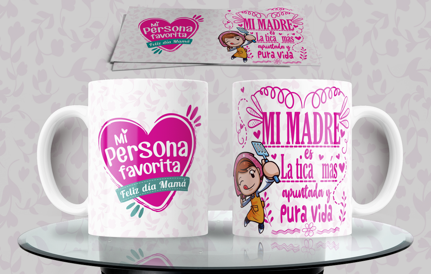 9 Mother's Day Mugs with Costa Rican Phrases 01