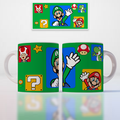 3 Tazas Mario Game