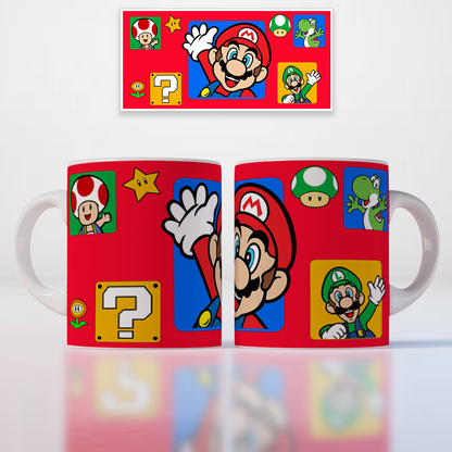 3 Tazas Mario Game