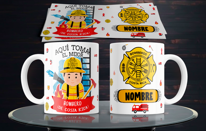 10 Costa Rican Profession Mugs (Men and Women)
