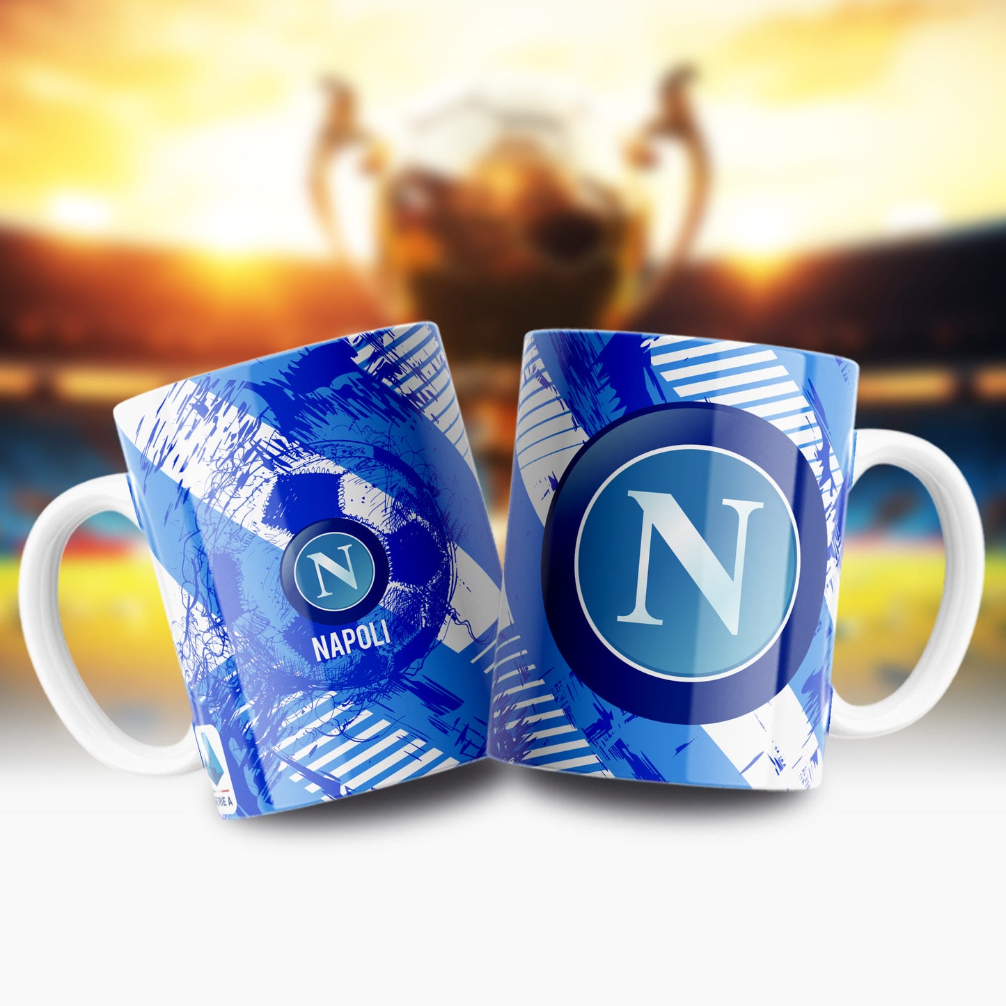20 Tazas Futbol Italia
