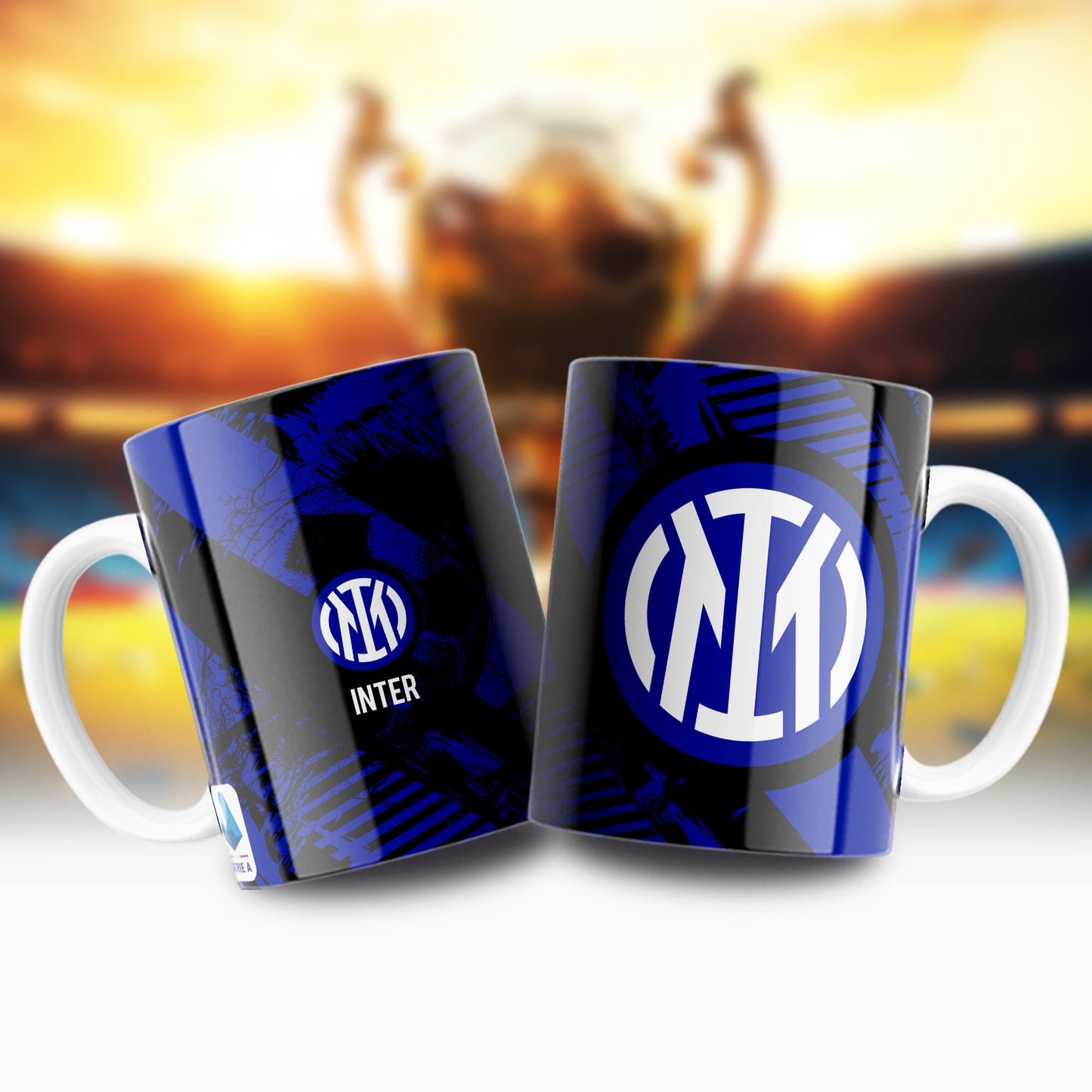 20 Tazas Futbol Italia