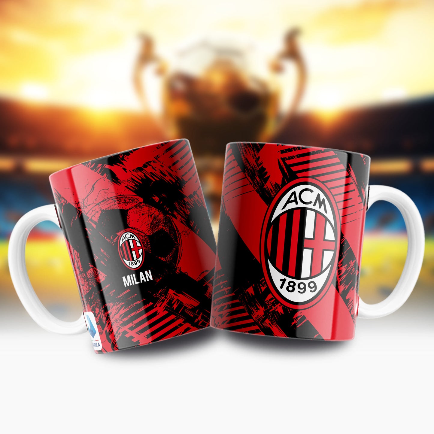 20 Tazas Futbol Italia