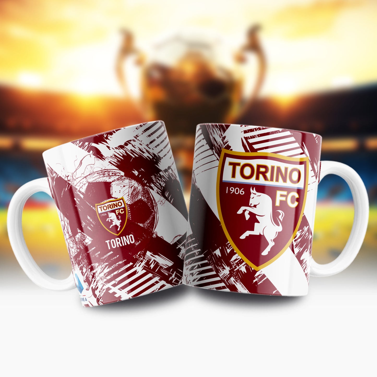 20 Tazas Futbol Italia