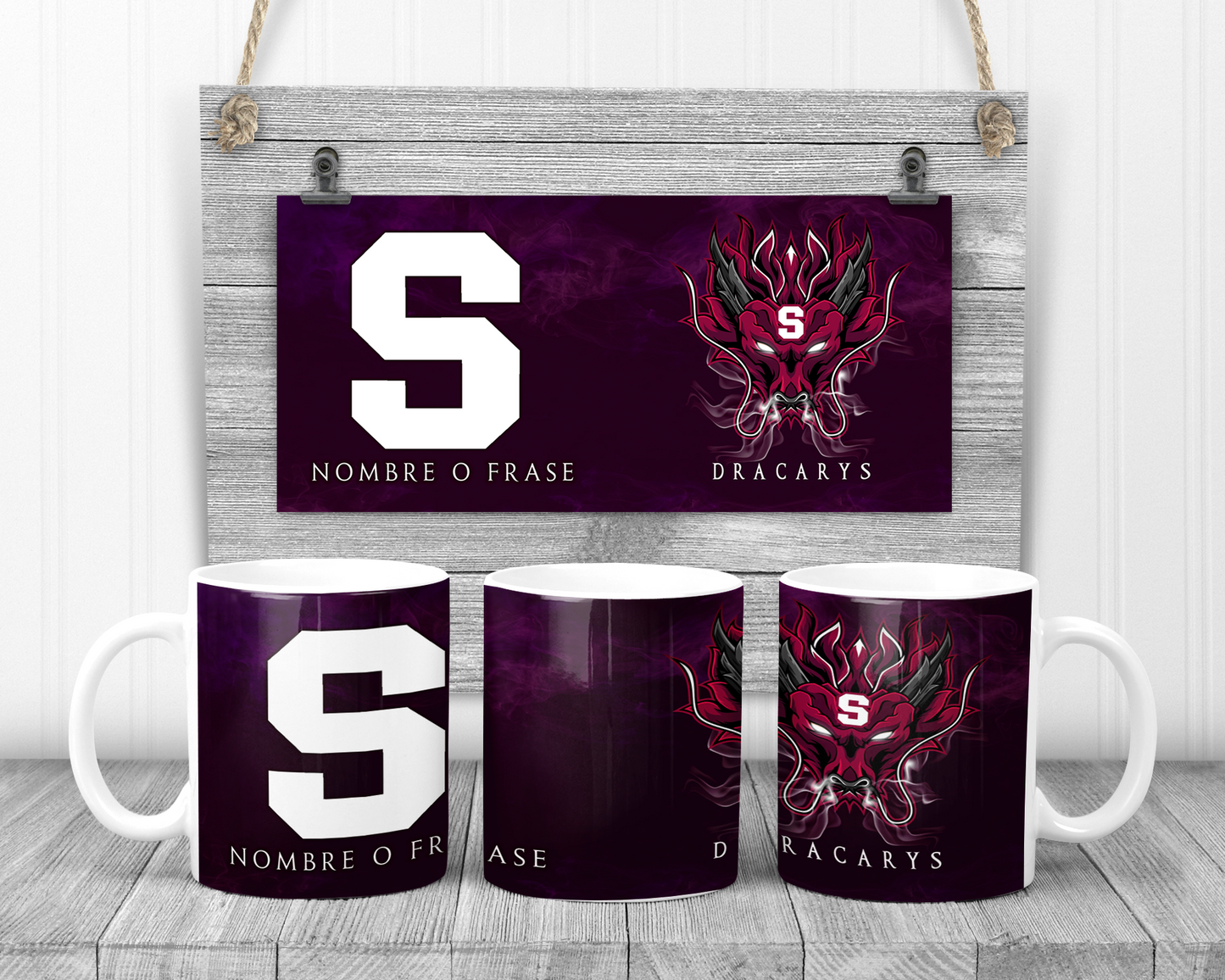 Customizable DRACARYS Deportivo Saprissa Mug