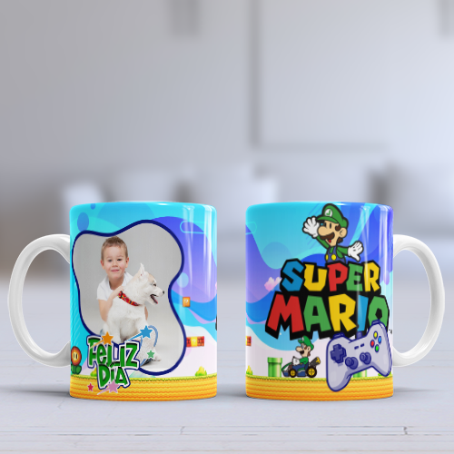 12 Tazas Mario EA