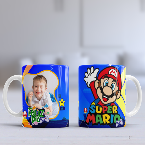 12 Tazas Mario EA