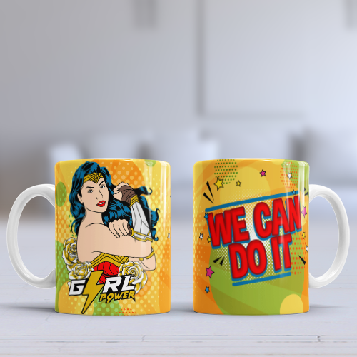 10 Tazas Día de la Mujer We Can Do It