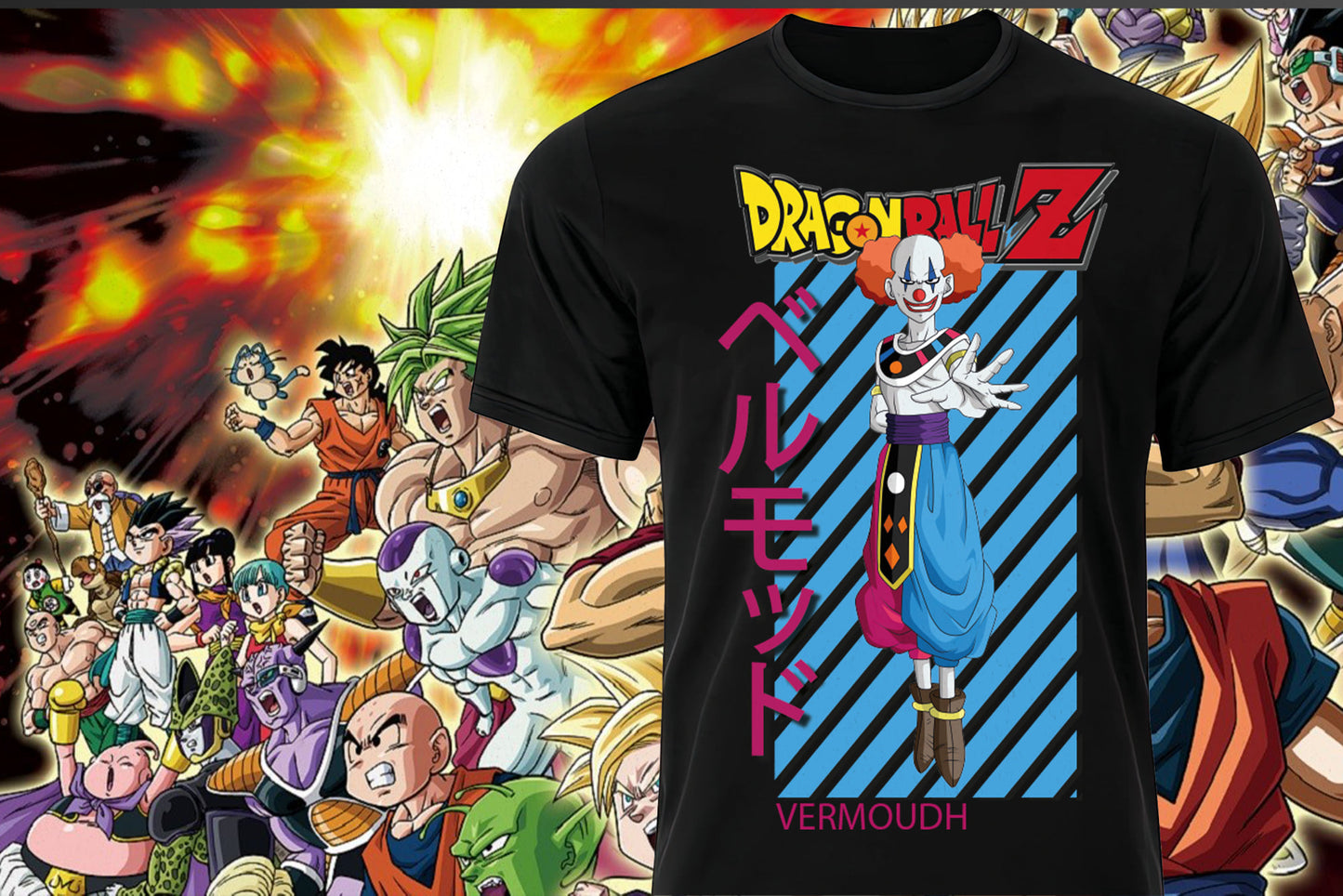 11 Camisas Dragon Ball Vectores