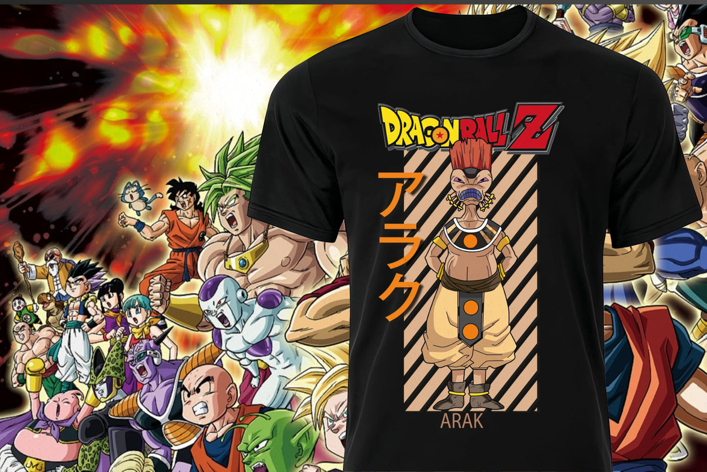 11 Camisas Dragon Ball Vectores